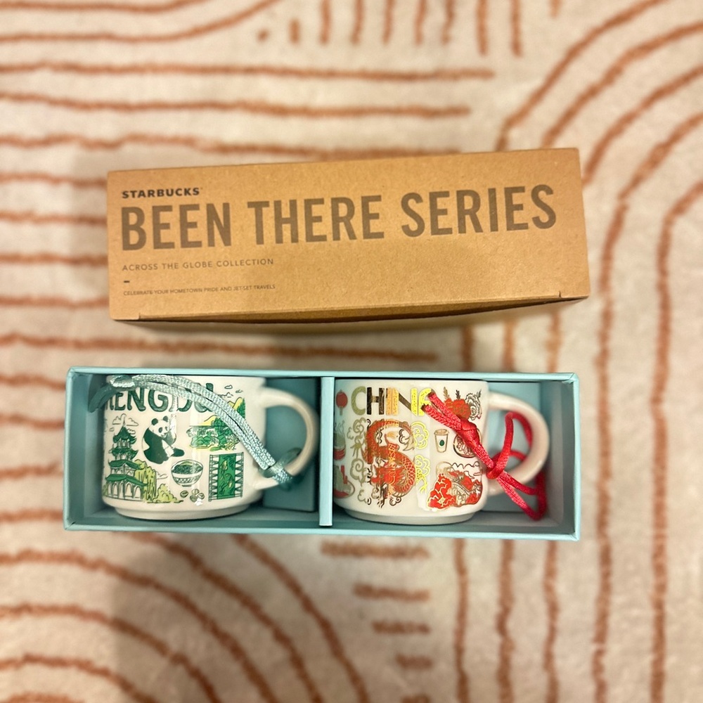 NWT Starbucks China ‘Been There Series’ Espresso Mug Set